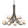 Thumbnail1 of Kichler Hendrik 50 1/4"W Oiled Bronze 18-Light Chandelier