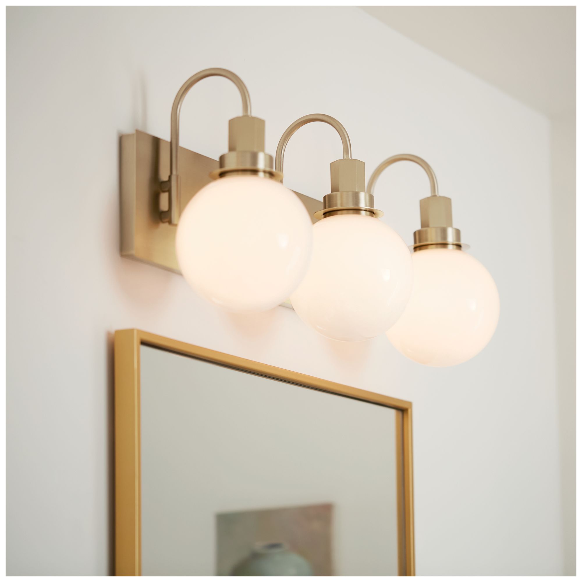 Image 2 Kichler Hex 22 3/4" Wide Champagne Bronze 3-Light Bath Light more views