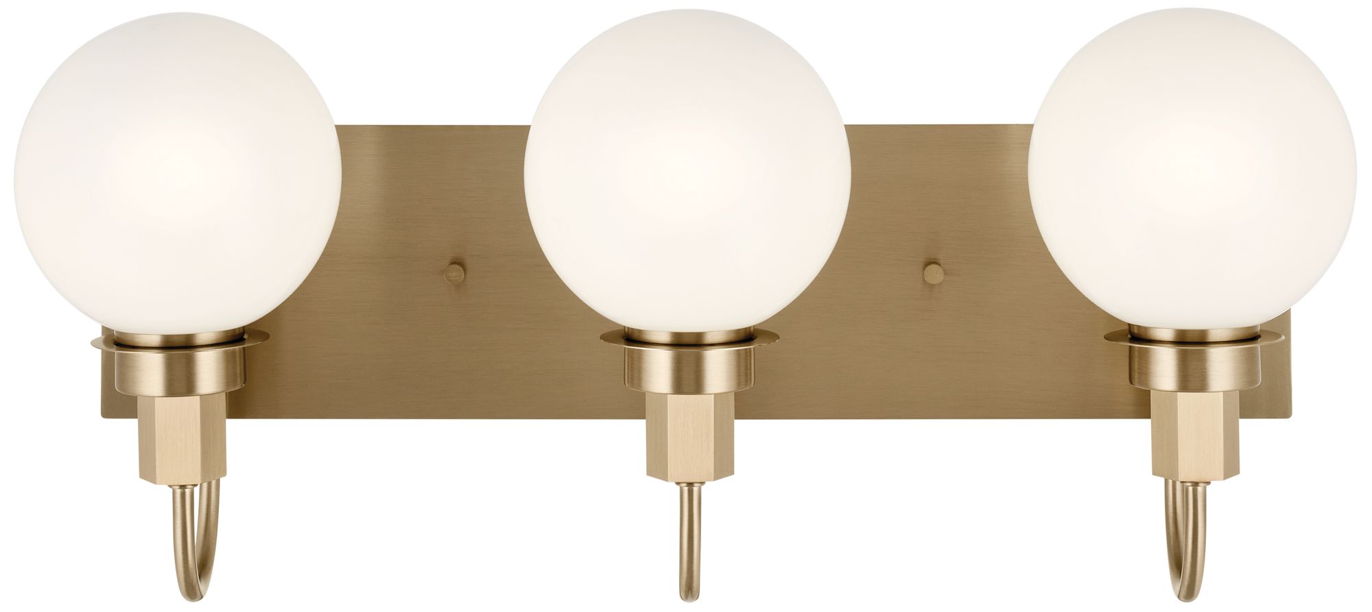 Image 3 Kichler Hex 22 3/4" Wide Champagne Bronze 3-Light Bath Light more views