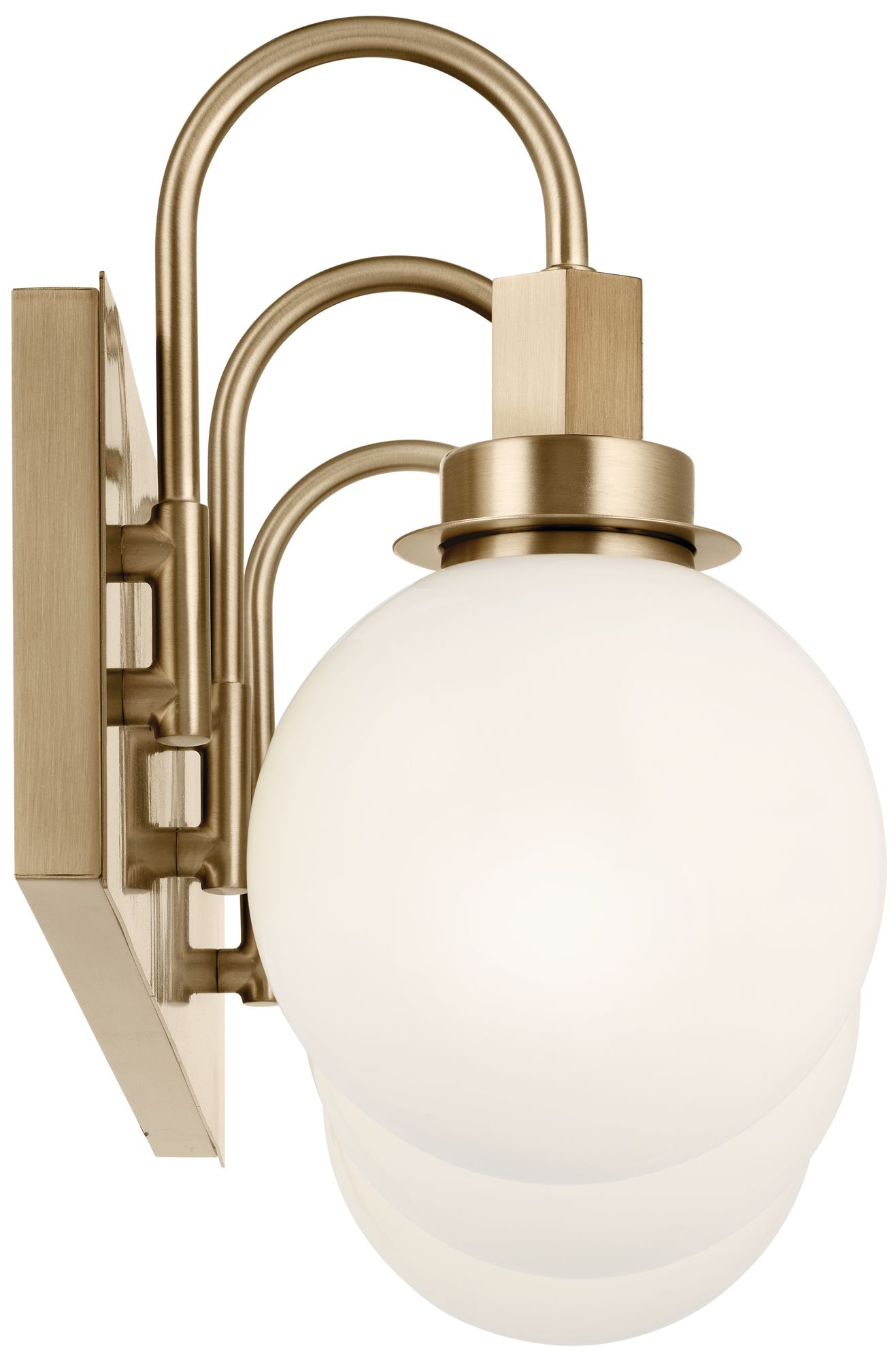 Image 7 Kichler Hex 22 3/4" Wide Champagne Bronze 3-Light Bath Light more views