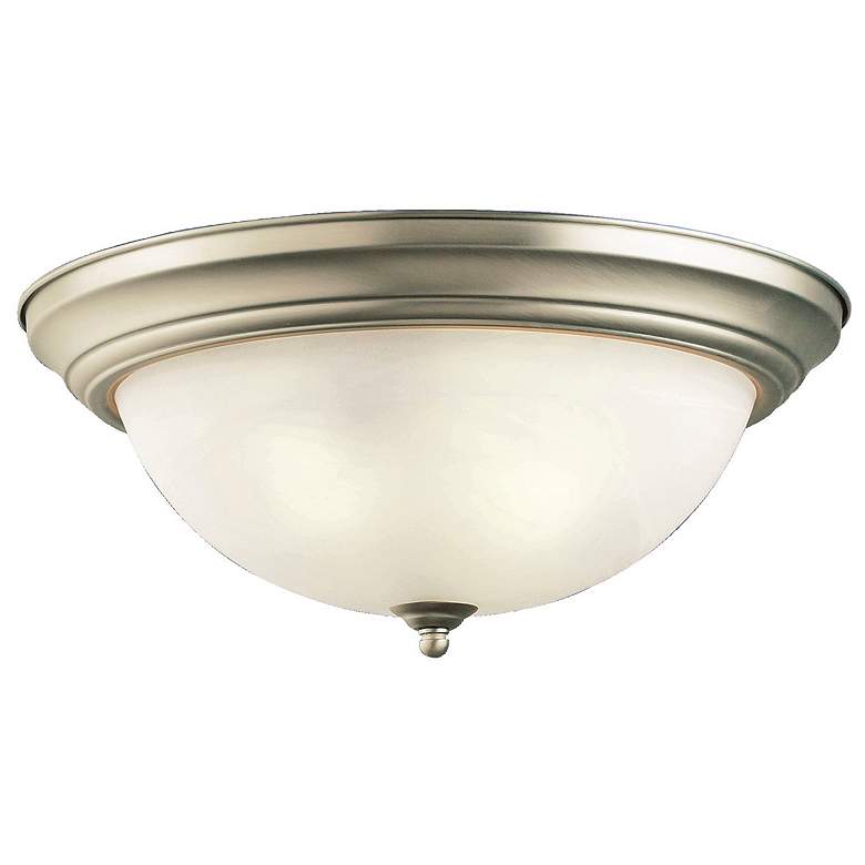 Image 2 Kichler Hilda 15 1/4" Wide Brushed Nickel Ceiling Light
