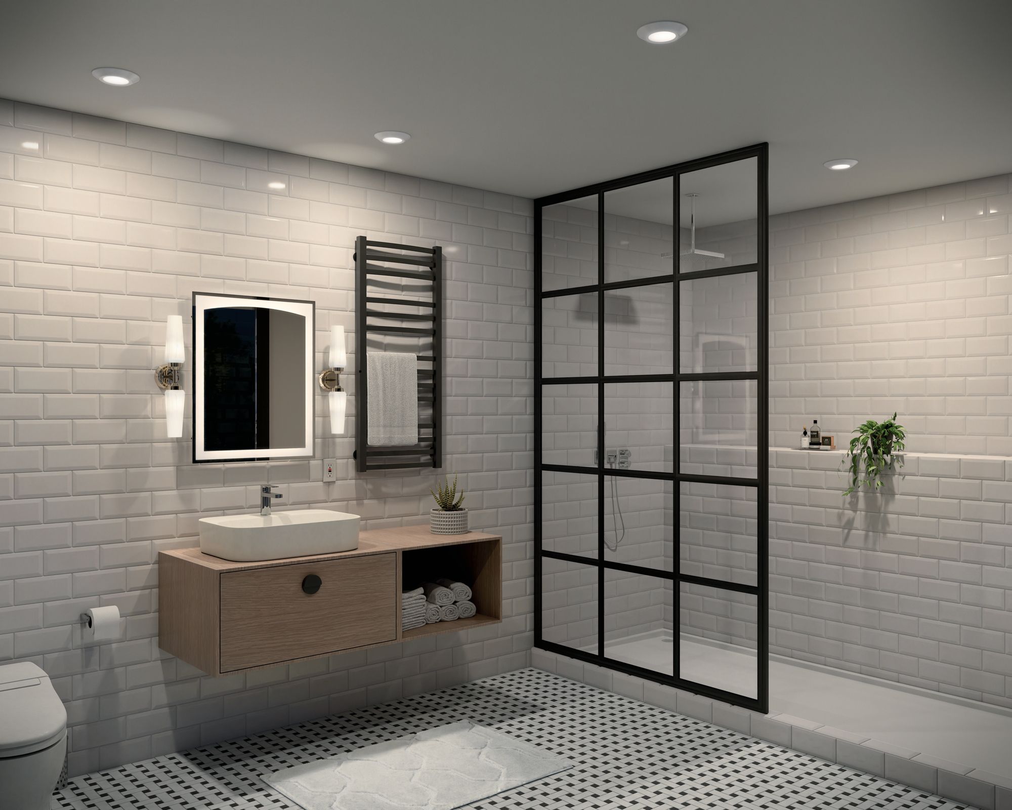 Kichler Horizon Select 6" Wide 5CCT LED Flush Mount Ceiling Light