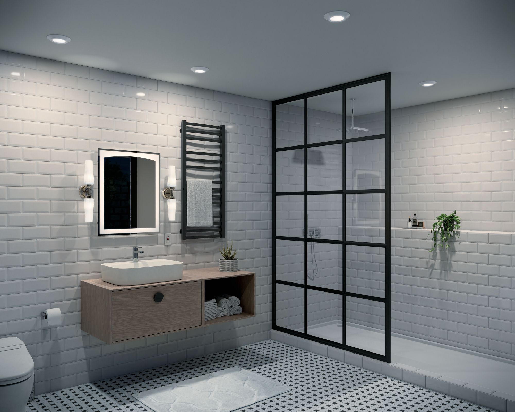 Kichler Horizon Select 6" Wide 5CCT LED Flush Mount Ceiling Light