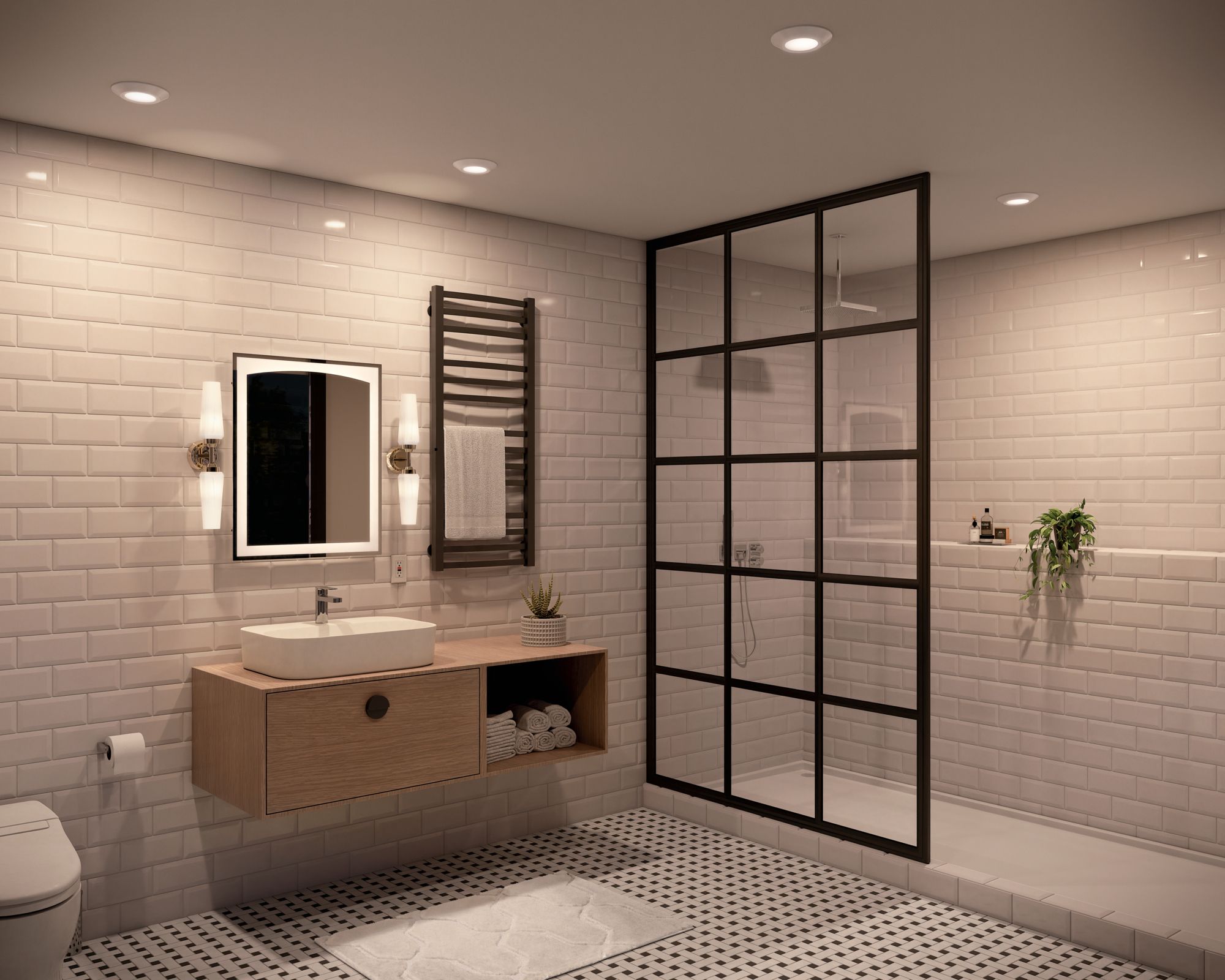 Kichler Horizon Select 6" Wide 5CCT LED Flush Mount Ceiling Light