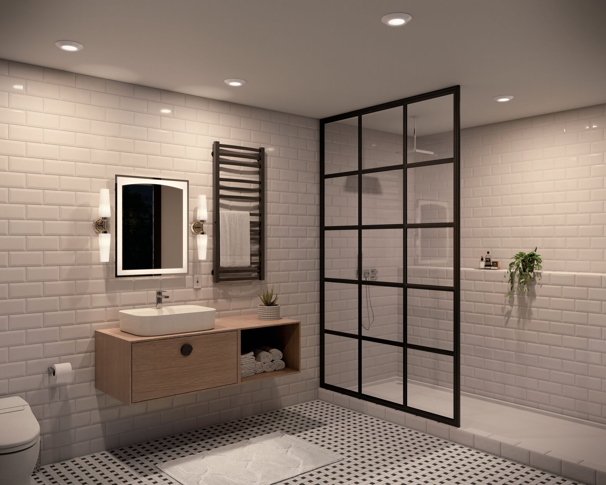 Kichler Horizon Select 6" Wide 5CCT LED Flush Mount Ceiling Light