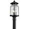 Kichler Hugo 20 1/4"H Distressed Black Outdoor Post Light