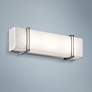 Kichler Impello 18 1/4" Wide LED Linear Chrome Bath Light