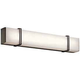Image2 of Kichler Impello 30 1/4" Wide LED Linear Bronze Bath Light