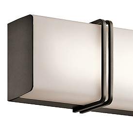 Image3 of Kichler Impello 30 1/4" Wide LED Linear Bronze Bath Light more views