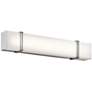 Kichler Impello 30 1/4" Wide LED Linear Chrome Bath Light