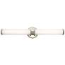 Thumbnail1 of Kichler Indeco 27" Wide Modern Polished Nickel 2-LED Wall Sconce