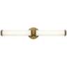 Kichler Indeco 5" High Natural Brass 2-LED Wall Sconce