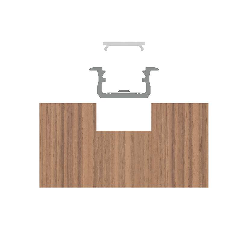 Image 2 Kichler Indoor Lighting Systems TE Series Standard Recessed Channel more views