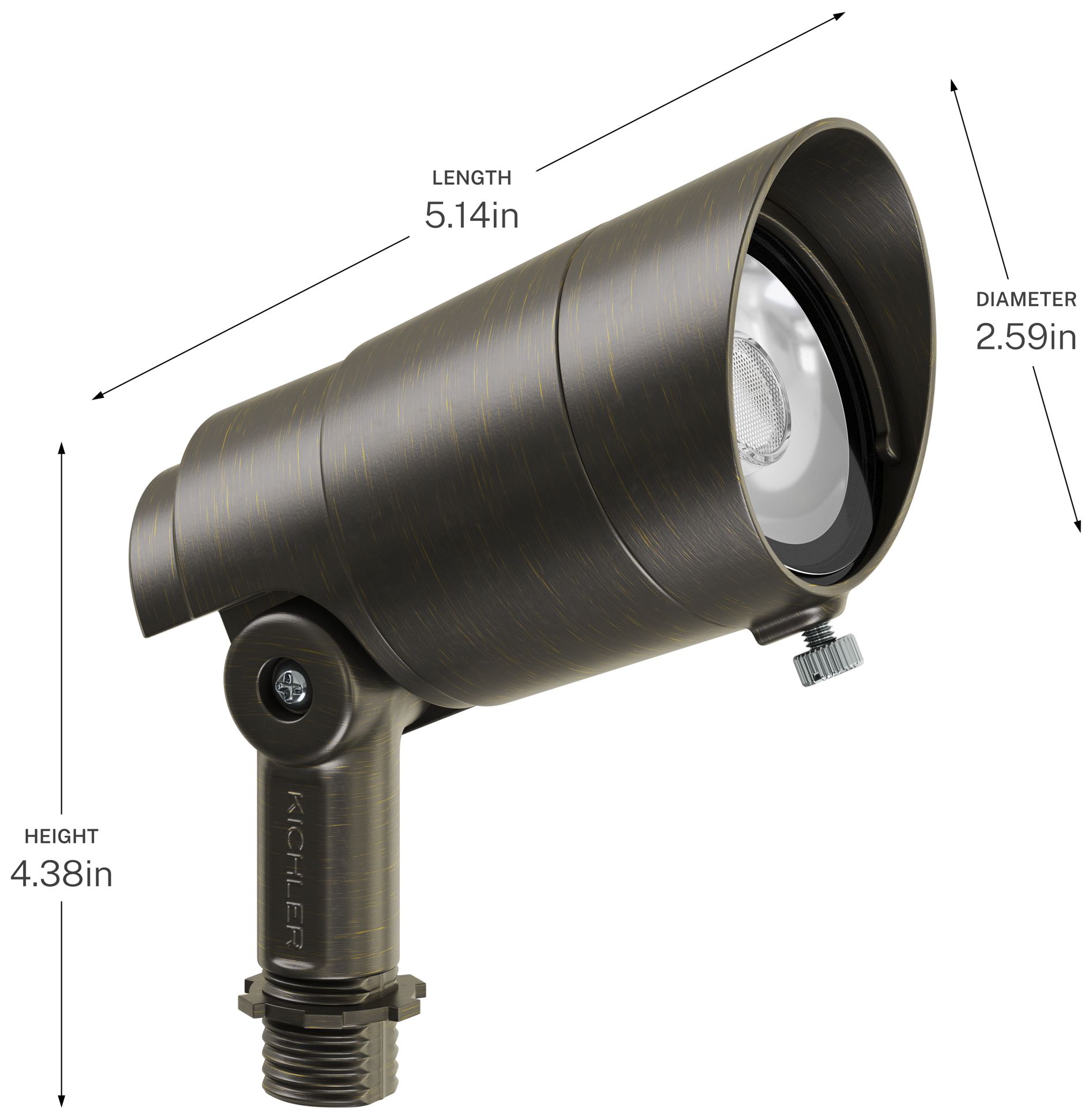 Image 5 Kichler Integra Accent 600 Lumen 35 Deg more views