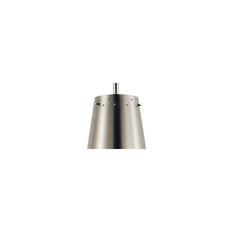 Image 3 Kichler Intex 6 inch Wide Brushed Nickel LED Mini Pendant more views