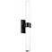 Kichler Izza 25 1/2" High Matte Black LED Wall Sconce