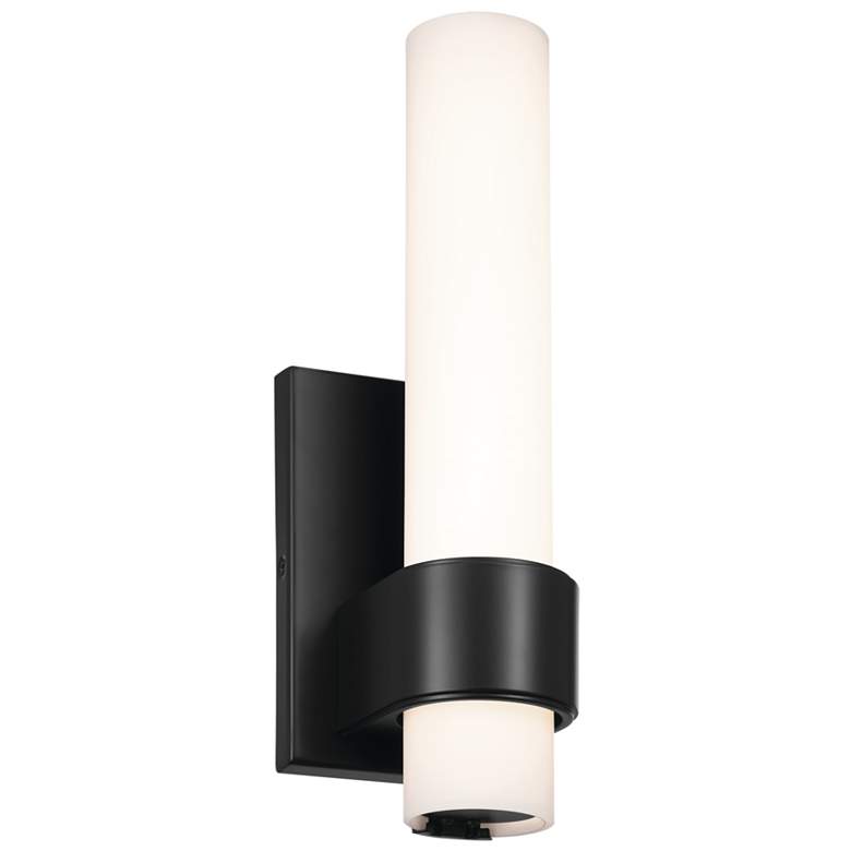 Image 1 Kichler Izza Wall Sconce Matte Black