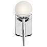 4_Kichler Jasper 11 1/2" High Chrome Wall Sconce more views
