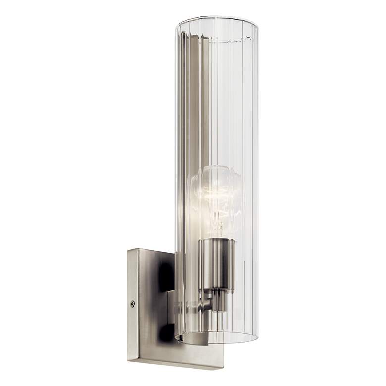 Image 2 Kichler Jemsa 14" High Brushed Nickel Wall Sconce more views