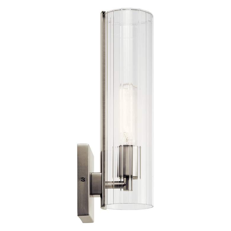 Image 3 Kichler Jemsa 14" High Brushed Nickel Wall Sconce more views