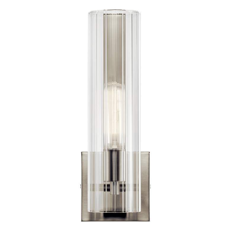 Image 4 Kichler Jemsa 14" High Brushed Nickel Wall Sconce more views