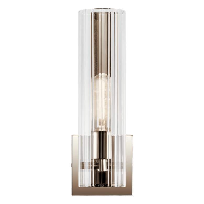 Image 4 Kichler Jemsa 14" High Polished Nickel Wall Sconce more views