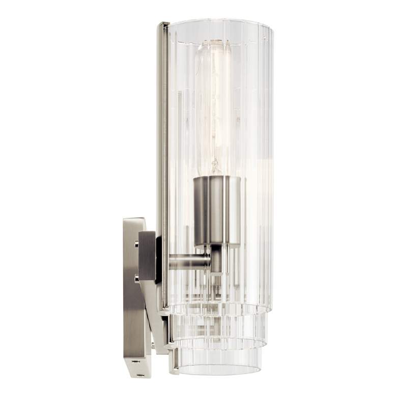 Image 3 Kichler Jemsa 22 3/4" Wide Brushed Nickel 3-Light Bath Light more views