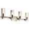 Kichler Jemsa 32" Wide Polished Nickel 4-Light Bath Light
