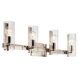 Image2 of Kichler Jemsa 32" Wide Polished Nickel 4-Light Bath Light more views