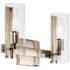 Kichler Jemsa 9 3/4"H Polished Nickel 2-Light Wall Sconce