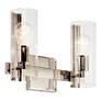 2_Kichler Jemsa 9 3/4"H Polished Nickel 2-Light Wall Sconce more views