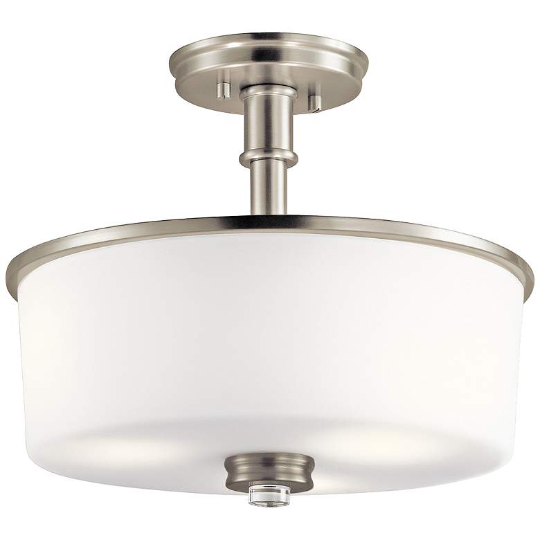 Image 2 Kichler Joelson 14 1/4 inch Wide Brushed Nickel Ceiling Light