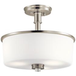 Kichler Joelson 14 1/4&quot; Wide Brushed Nickel Ceiling Light