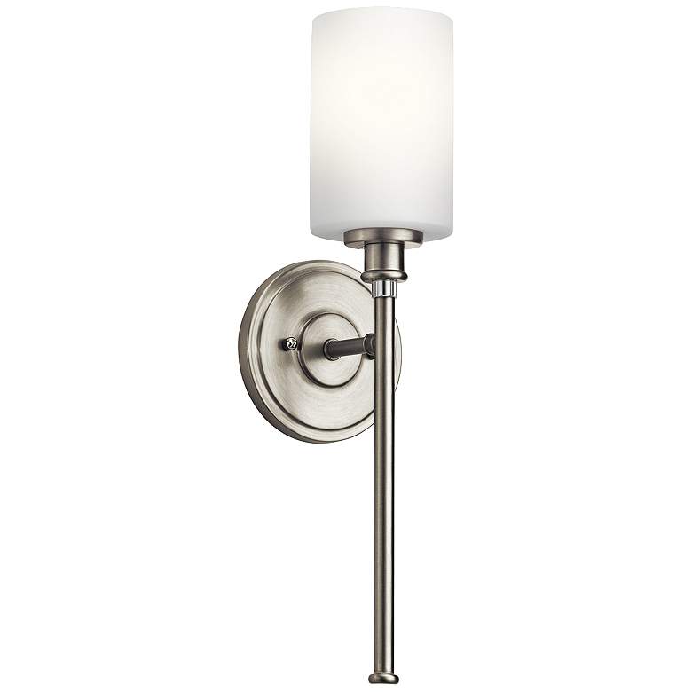 Image 2 Kichler Joelson 18 1/4 inch High Brushed Nickel Wall Sconce