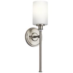 Kichler Joelson 18 1/4&quot; High Brushed Nickel Wall Sconce