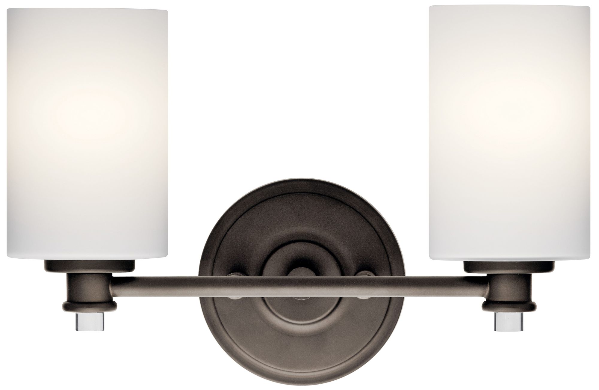 Image 3 Kichler Joelson 2-Light 14" Wide Old Bronze Bath Light more views