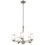 Thumbnail1 of Kichler Joelson 24" Wide Brushed Nickel 5-Light Chandelier