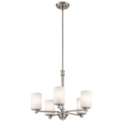 Kichler Joelson 24" Wide Brushed Nickel 5-Light Chandelier