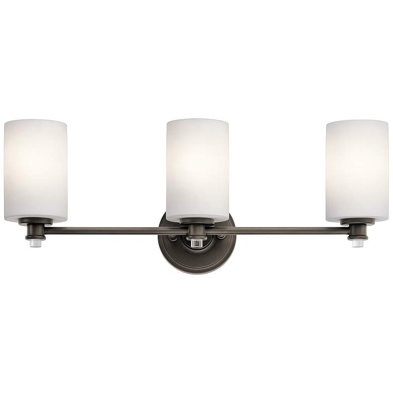 Image 2 Kichler Joelson 24" Wide Olde Bronze 3-Light Bath Light
