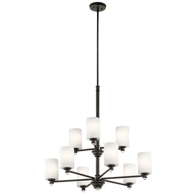 Image 1 Kichler Joelson Olde Bronze Chandelier 9Lt