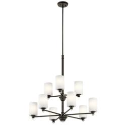 Kichler Joelson Olde Bronze Chandelier 9Lt