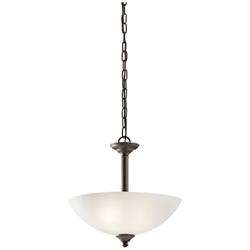 Kichler Jolie 15" Wide 2-Light LED Bulb Olde Bronze Pendant
