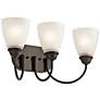 1_Kichler Jolie 20 1/2" Wide Olde Bronze 3-Light Bath Light