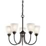 Kichler Jolie 22" Wide Olde Bronze 5-Light LED Chandelier