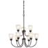 Kichler Jolie 28" Wide 9-Light Olde Bronze Tiered Chandelier