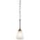 Kichler Jolie 5" Wide LED Brushed Nickel Mini Pendant