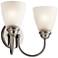 Kichler Jolie Brushed Nickel Bath 2Lt LED