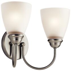 Kichler Jolie Brushed Nickel Bath 2Lt LED