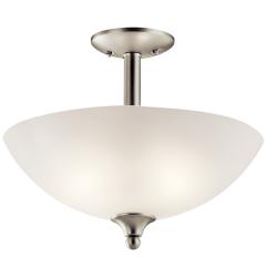 Kichler Jolie Brushed Nickel Pendant/Semi Flush 2Lt