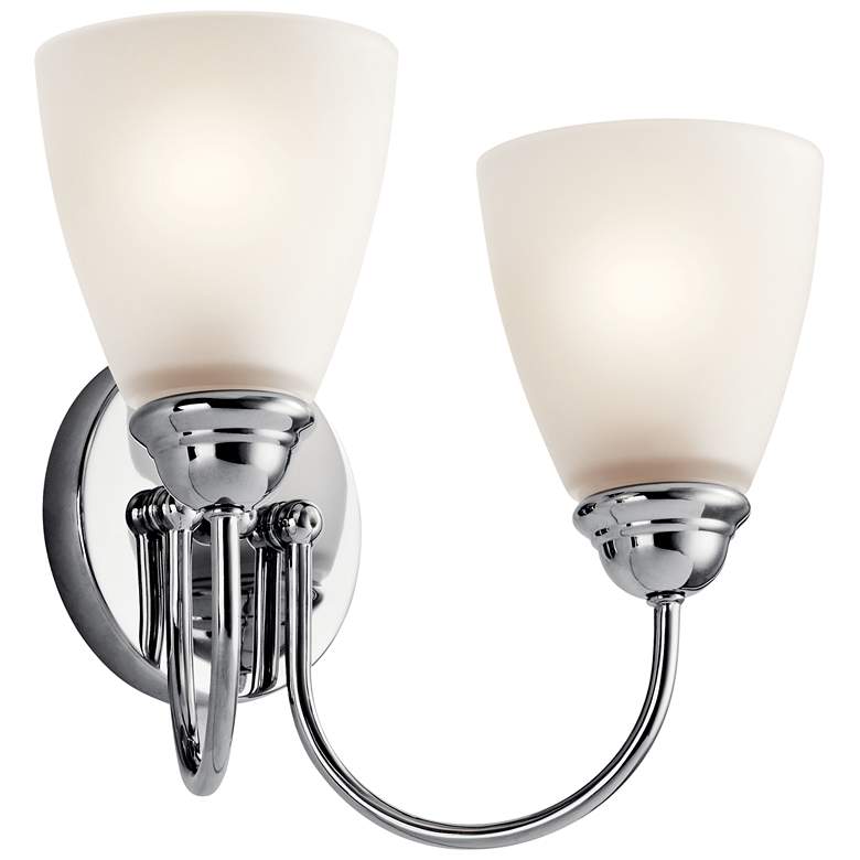 Image 1 Kichler Jolie Chrome Bath 2Lt LED
